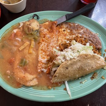 Rincon Norteno Cafe - The Norteno Combo - Mexican Near Me - Indio, California