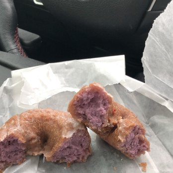 Side Practice Coffee - Don't let this little guy fool you! This right here is an ube donut. What appears to be dry was in fact the opposite. - Coffee & Tea Near Me - North Chicago, Illinois Side Practice Coffee - Don't let this little guy fool you! This right here is an ube donut. What appears to be dry was in fact the opposite. - Coffee & Tea Near Me - North Chicago, Illinois