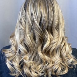 Sam's Style Studio - Icy blonde balayage blend