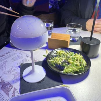 Mai - Salad and bomb cocktail - Izakaya Near Me - Boston, Massachusetts