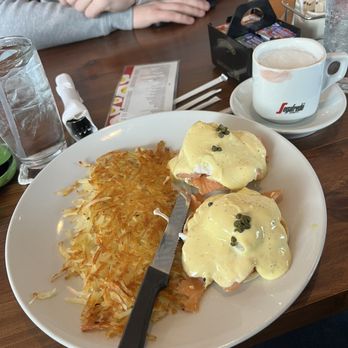 Sofra Breakfast & Lunch - SMOKED SALMON BENNY - Breakfast & Brunch Near Me - Allen, Texas