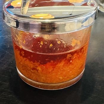 Sato Ramen House - Chili paste has a nice medium heat and great flavor as well. - Ramen Near Me - Pasadena, California Sato Ramen House - Chili paste has a nice medium heat and great flavor as well. - Ramen Near Me - Pasadena, California