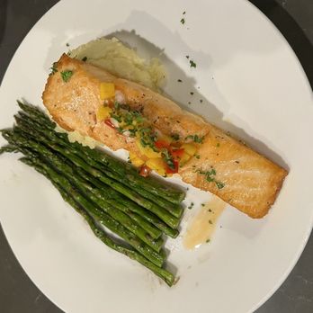 Tower Tap & Grill - Salmon Plate - Salad Near Me - Denver, Colorado