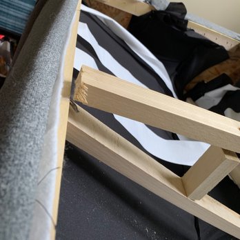 Ashley Store - Wood pulled out and back. - Furniture Stores Near Me - Green Brook, New Jersey