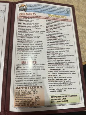 Menu photo 2 Seven Slot Grille Reed City, MI Menu photo 2 Seven Slot Grille Reed City, MI