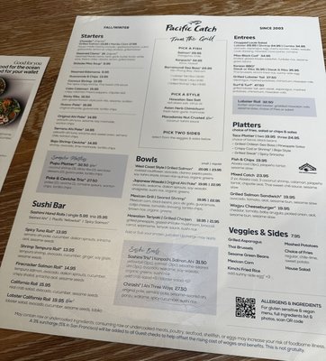 Menu photo 6 Pacific Catch San Francisco, CA Menu photo 6 Pacific Catch San Francisco, CA