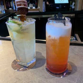 BJ's Restaurant & Brewhouse - The Grand patron Rita and the orange scream-sicle non-alcoholic drink so freaking yummy!! - New American Near Me - Brentwood, California BJ's Restaurant & Brewhouse - The Grand patron Rita and the orange scream-sicle non-alcoholic drink so freaking yummy!! - New American Near Me - Brentwood, California