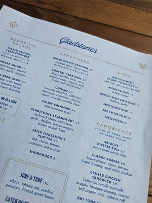 Menu photo 2 Gladstones Pacific Palisades, CA Menu photo 2 Gladstones Pacific Palisades, CA
