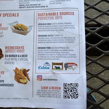 PigFish - Seafood Near Me - Sarasota, Florida