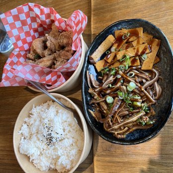 Micha - Popcorn chicken nuggets, rice bowl, spicy pig ears, braised pig ear, braised tofu - Chinese Near Me - Richmond, British Columbia Micha - Popcorn chicken nuggets, rice bowl, spicy pig ears, braised pig ear, braised tofu - Chinese Near Me - Richmond, British Columbia