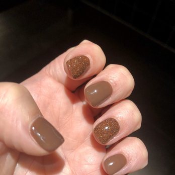Vivians Nail Spa - 1/2 glossy 1/2 sparkly dip polish - Waxing Near Me - Lorton, Virginia Vivians Nail Spa - 1/2 glossy 1/2 sparkly dip polish - Waxing Near Me - Lorton, Virginia