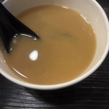 Kansai Hayward - Miso soup.... Too salty for me - Sushi Bars Near Me - Hayward, California Kansai Hayward - Miso soup.... Too salty for me - Sushi Bars Near Me - Hayward, California