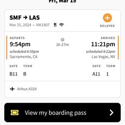 Flight delay notification. A 3 hour delay for an 1 1/2 flight . Flight delay notification. A 3 hour delay for an 1 1/2 flight .