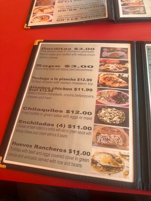 Menu photo 3 Antojitos Mexicanos El Guarache Broken Bow, OK