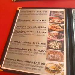 Antojitos Mexicanos El Guarache - Menu