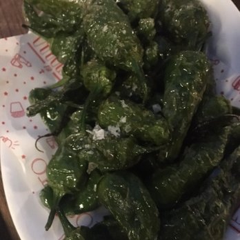 Palosanto - Deep green spicy grilled peppers - Signature Cuisine Near Me - Barcelona, B
