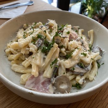 Spiga - Ham and Mushroom Pasta "special of the day" - Cafes Near Me - San Juan, Puerto Rico