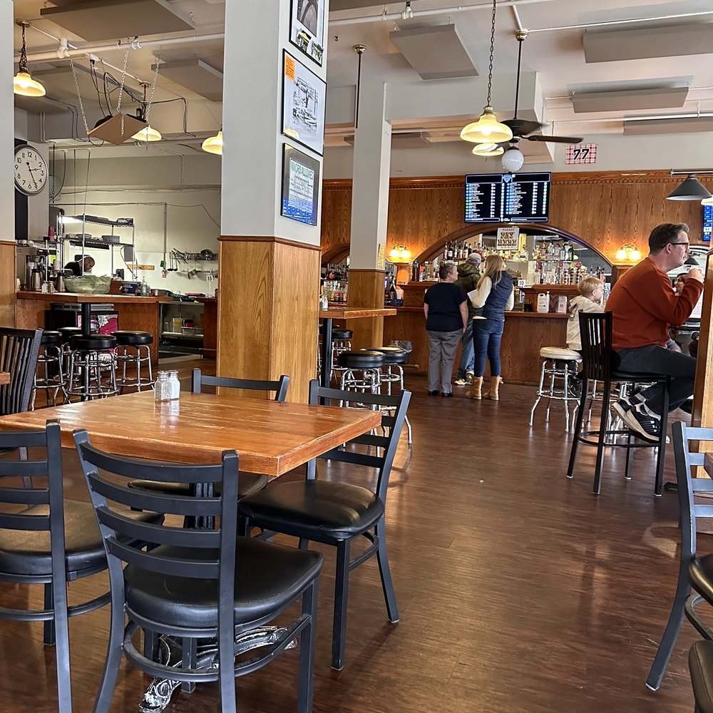 Kenton Station - Sitting and ordering area - American Near Me - Portland, Oregon Kenton Station - Sitting and ordering area - American Near Me - Portland, Oregon