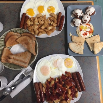 The Eagle Twins Restaurant - a breakfast of eggs, sausages and toast - Breakfast & Brunch Near Me - Toronto, Ontario The Eagle Twins Restaurant - a breakfast of eggs, sausages and toast - Breakfast & Brunch Near Me - Toronto, Ontario