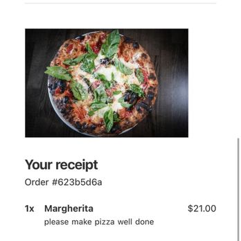 Emilio’s Wood Fire Pizza - This is what it was advertised as. - Pizza Near Me - Nutley, New Jersey