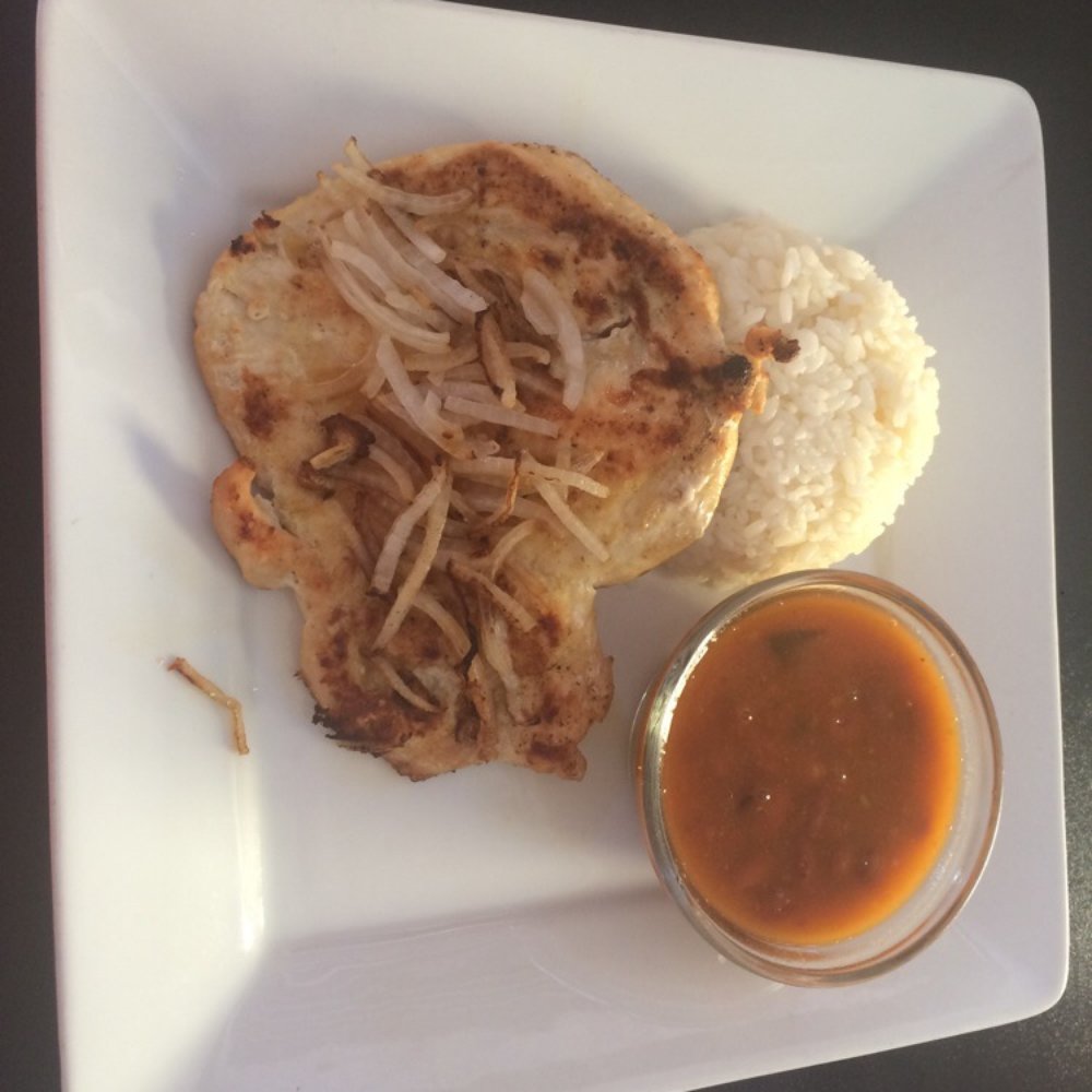 De Boca's - Chicken Breast with Rice and Beans - Bars Near Me - Aguada, Puerto Rico