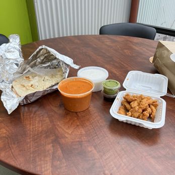 Namaste Indian-Nepali Kitchen - Butter Chicken Chicken pakora Garlic Naan - Indian Near Me - Montpelier, Vermont Namaste Indian-Nepali Kitchen - Butter Chicken Chicken pakora Garlic Naan - Indian Near Me - Montpelier, Vermont