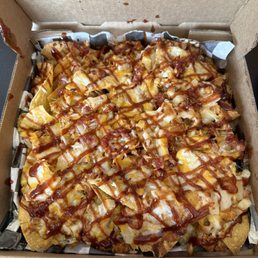 This is the BBQ Chicken (Medium) with pineapple on it and pulled BBQ chicken. This is the BBQ Chicken (Medium) with pineapple on it and pulled BBQ chicken.