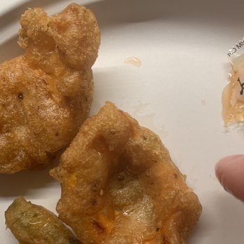 Oriental Express - fried food on a white plate - Chinese Near Me - Topeka, Kansas