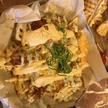 Bullseye - Loaded fries appetizer - Axe Throwing Near Me - Oklahoma City, Oklahoma Bullseye - Loaded fries appetizer - Axe Throwing Near Me - Oklahoma City, Oklahoma