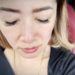 Hair & Nails by Ginna - Love my Natural look lashes by Gina .. thank you 3