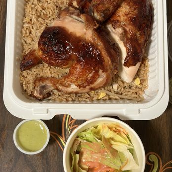 Peking BBQ - Half Chicken with Pork Fried Rice $14.15 - Chinese Near Me - Woodside, New York