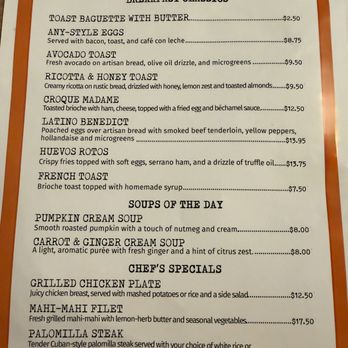 Atelier Bea - Menu - Breakfast, Soups, Chef's Specials - Caterers Near Me - Miami, Florida Atelier Bea - Menu - Breakfast, Soups, Chef's Specials - Caterers Near Me - Miami, Florida