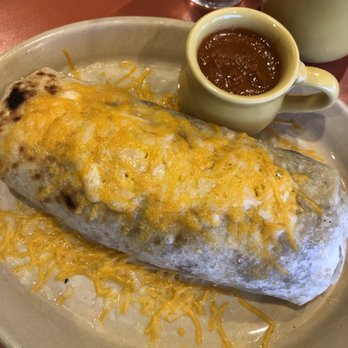 Snooze, an A.M. Eatery - Breakfast burrito with the ranchero on the side. - Breakfast & Brunch Near Me - Addison, Texas