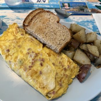 Karla’s Beach House - ham n cheese omelette - American Near Me - Norfolk, Virginia Karla’s Beach House - ham n cheese omelette - American Near Me - Norfolk, Virginia