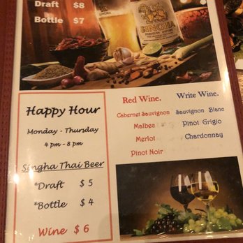 Zabb PuTawn - Drink menu - Thai Near Me - New York, New York Zabb PuTawn - Drink menu - Thai Near Me - New York, New York