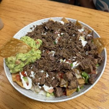Tepalcates - Nachos with suadero - Tacos Near Me - Chicago, Illinois