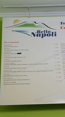 Menu photo 4 Pizzeria Bella Napoli Nocera Superiore, SA