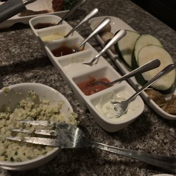 The Melting Pot - Sauces and vegetables - Fondue Near Me - Pensacola, Florida
