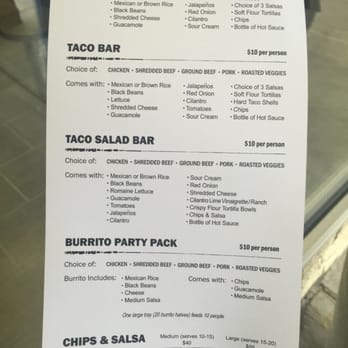 Salsa Fresca Mexican Grill - 1 page menu - Salad Near Me - Carmel, New York