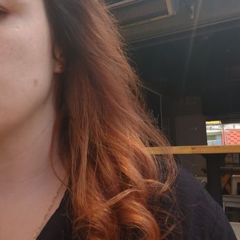 Lived In Salon - Curls. Will fluff out later today right before the wedding. - Hair Stylists Near Me Lived In Salon - Curls. Will fluff out later today right before the wedding. - Hair Stylists Near Me