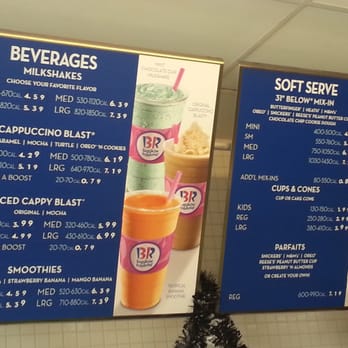 Baskin-Robbins - Menu board 2 - Ice Cream & Frozen Yogurt Near Me - Cathedral City, California Baskin-Robbins - Menu board 2 - Ice Cream & Frozen Yogurt Near Me - Cathedral City, California