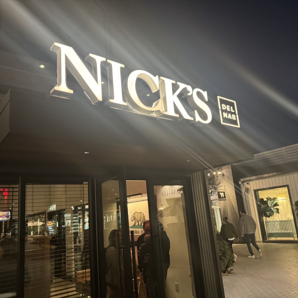 Nick's Del Mar - New American Near Me - Del Mar, California Nick's Del Mar - New American Near Me - Del Mar, California