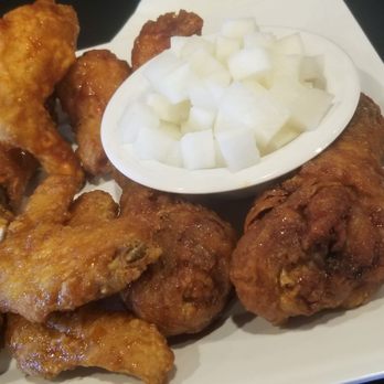 Bonchon North Stockton - Soy sauce and spicy wings and drums combo - Chicken Wings Near Me - Stockton, California