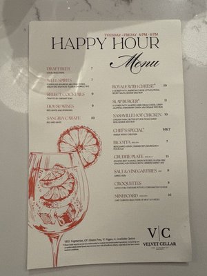 Menu photo 4 The Velvet Cellar Denver, CO Menu photo 4 The Velvet Cellar Denver, CO
