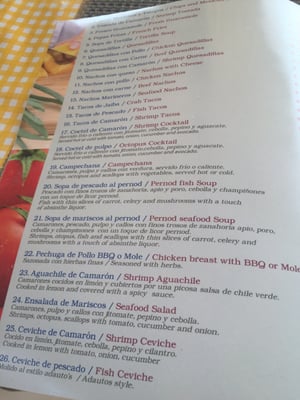 Menu photo 5 Adauto's Bucerías, NAY