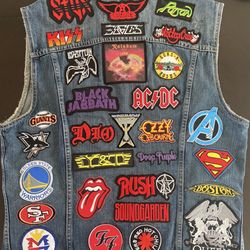 Noori Tailoring Alteration - Patches sewn on back of vest