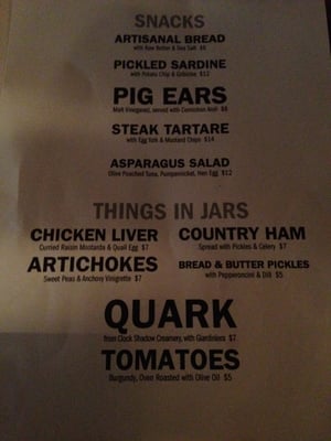 Menu photo 6 Billy Sunday Chicago, IL