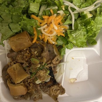 Pho Thanh - Grilled pork and egg roll for $13. Not pictured: nuoc cham fish sauce in a little container on the side. - Vietnamese Near Me - Hilliard, Ohio Pho Thanh - Grilled pork and egg roll for $13. Not pictured: nuoc cham fish sauce in a little container on the side. - Vietnamese Near Me - Hilliard, Ohio