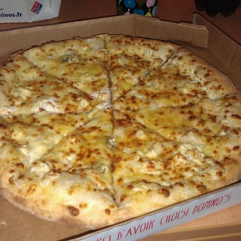 Domino's Pizza - Pizza 4 fromages base crème en Large - Pizza Near Me - Lille, 59