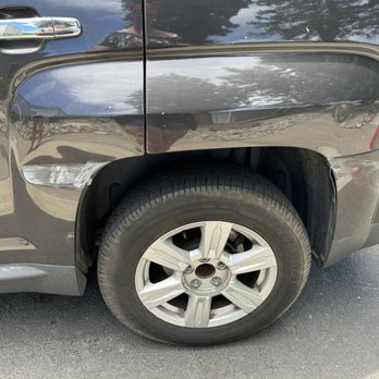 G&C Auto Body - Damaged portion of rear panel - Body Shops Near Me - Stockton, California